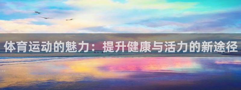 球派体育怎么下载：体育运动的魅力：提升健康与活力的新途径